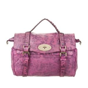 Oversized Mulberry Alexa Pink Leopard Print